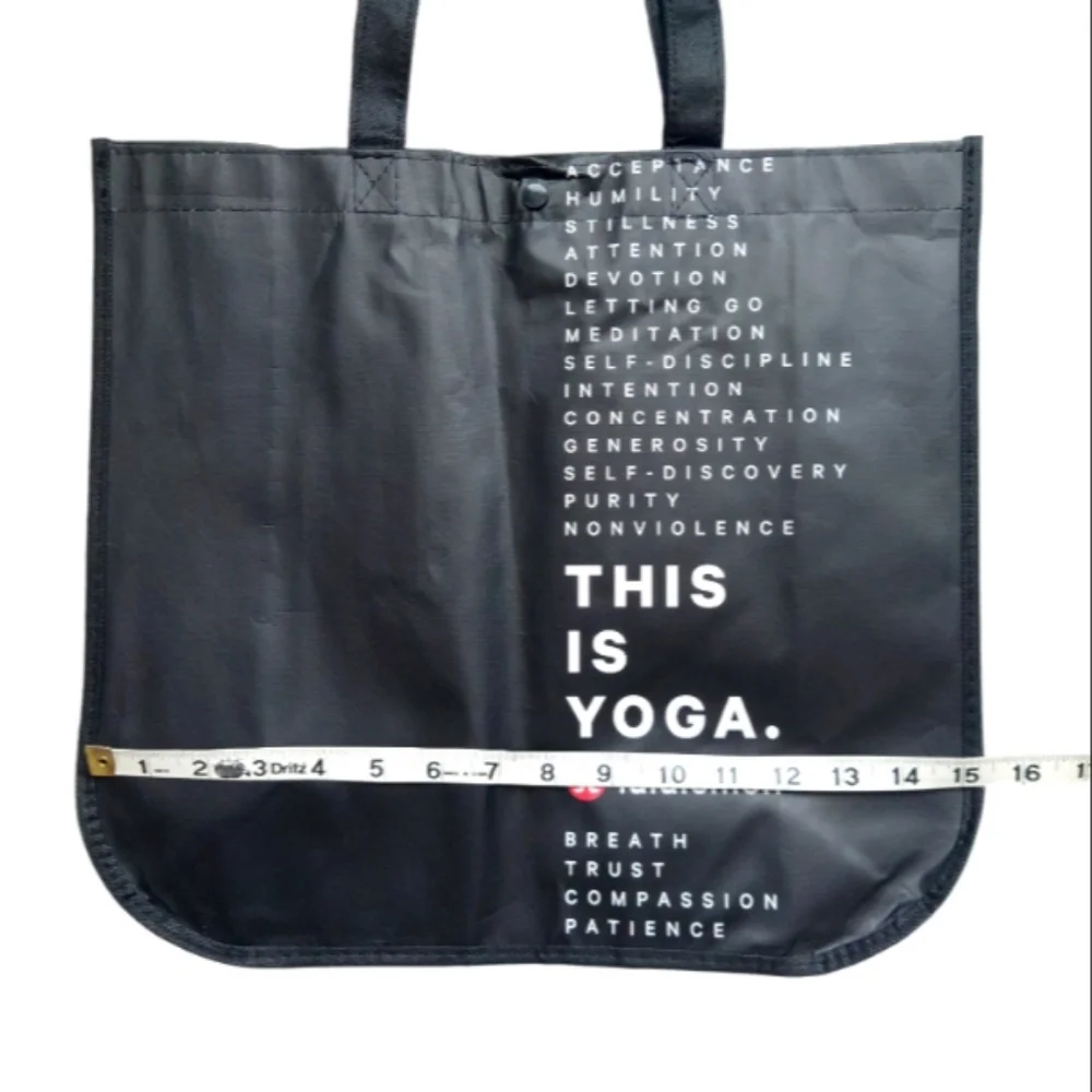 Lululemon Bundle Set of 3 Shipping Gift Bags Black Red